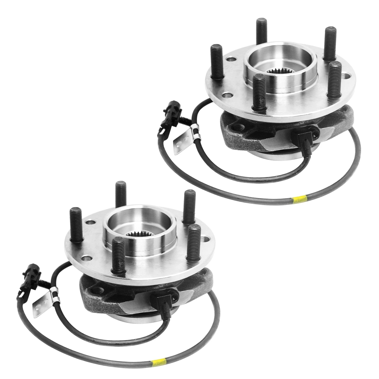 2X Front Wheel Bearings and Hubs for Chevrolet Blazer (1997-2005)