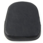 Black Backrest Sissy Bar Cushion Pad for Harley & Suzuki Motorcycles
