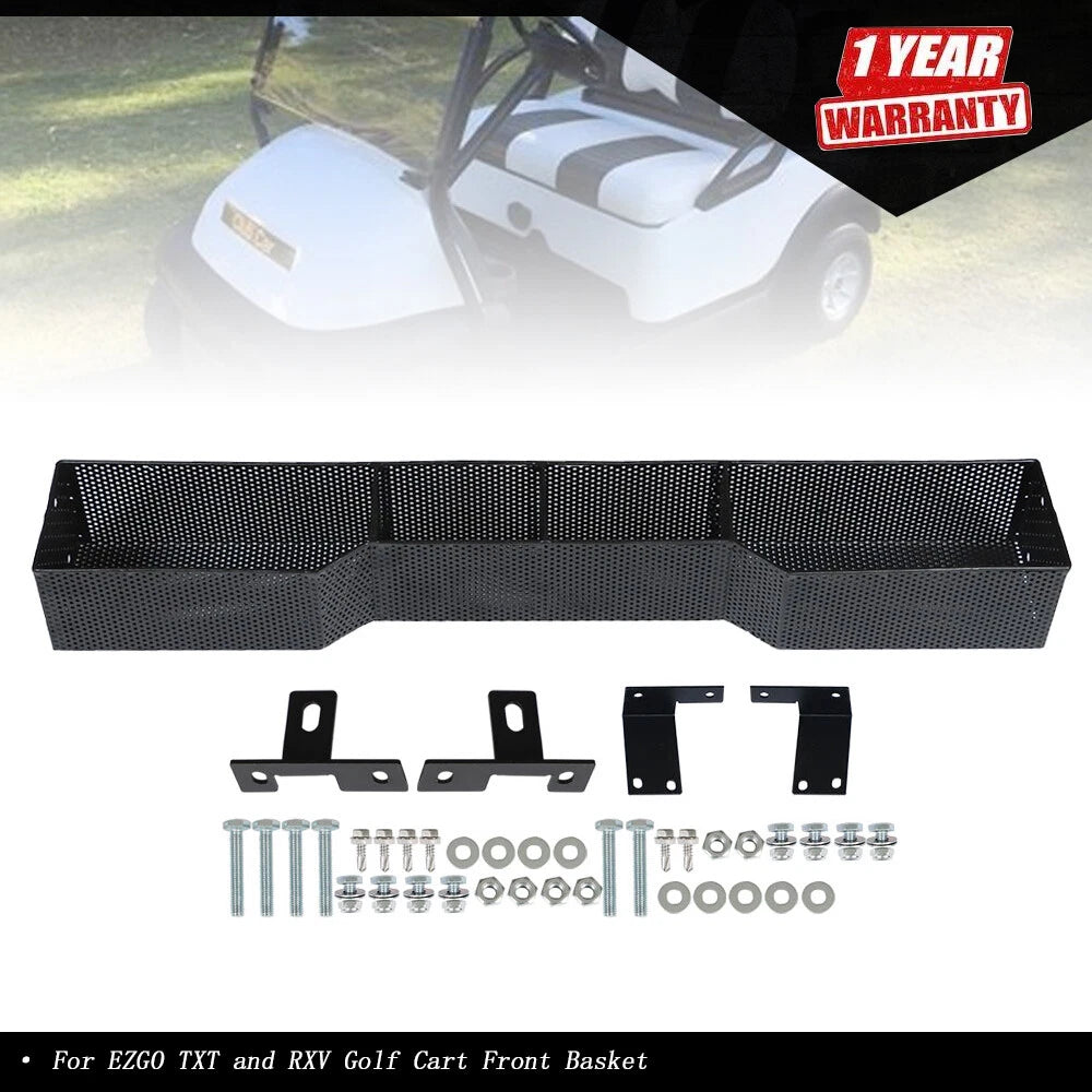 Front Basket Dash Storage Tray Organizer for EZGO TXT RXV (2000â2023)