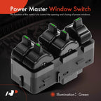 Front Left Power Window Switch for Pontiac Grand Prix (2004-2008) Sedan