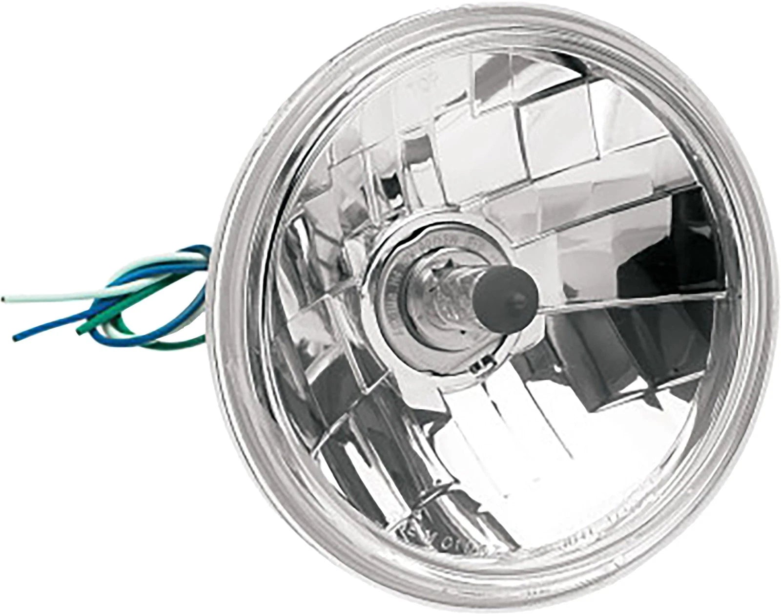 5 3/4 H4 Clear Headlight Insert for V-Twin Motorcycles