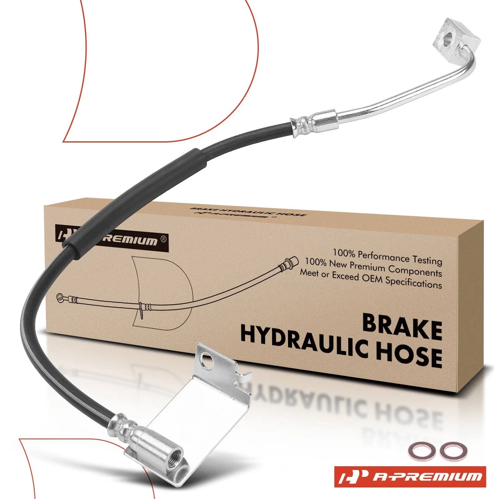 Rear Right Brake Hydraulic Hose for Ford F-550 Super Duty (1999–2004)