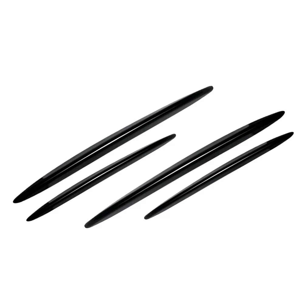 Front Fog Light Strips Glossy Black for Mercedes Benz GLC Class X254 (23-24)