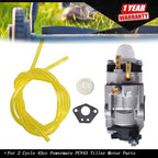 Carburetor with Gasket for Powermate PCV43 Tiller (43cc)