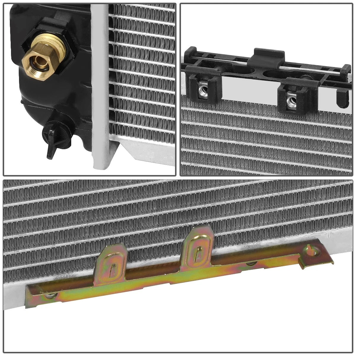 Aluminum Radiator 1517 for Impala Fleetwood 1994–1996 4.3L 5.7L AT