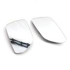 Pair Chrome Heated Door Side Mirror Glass for Skoda Octavia 1Z (2004–2008)