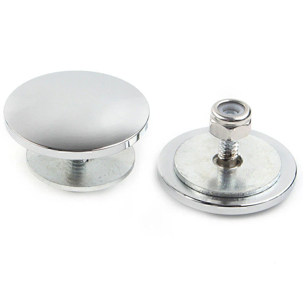 Chrome Aluminum Inner Fairing Mirror Plugs for Harley Street Glide Trike (2009-2023)