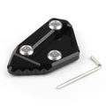 Side Pad Kickstand Extension Plate for Suzuki GSXR 1000 (2009–2010) Black