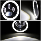 2X Paw Print Projector LED Fog Lights for Sierra 1500/2500/3500 (2003–2007)