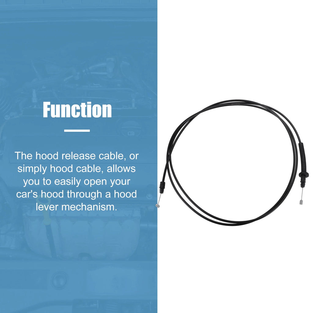 Hood Release Cable for Chevy Impala, Monte Carlo, Lacrosse (No. 10311086)