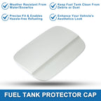 Fuel Tank Door Cap for Audi A4 (2009–2016) Fuel Filler Flap Cover Gold