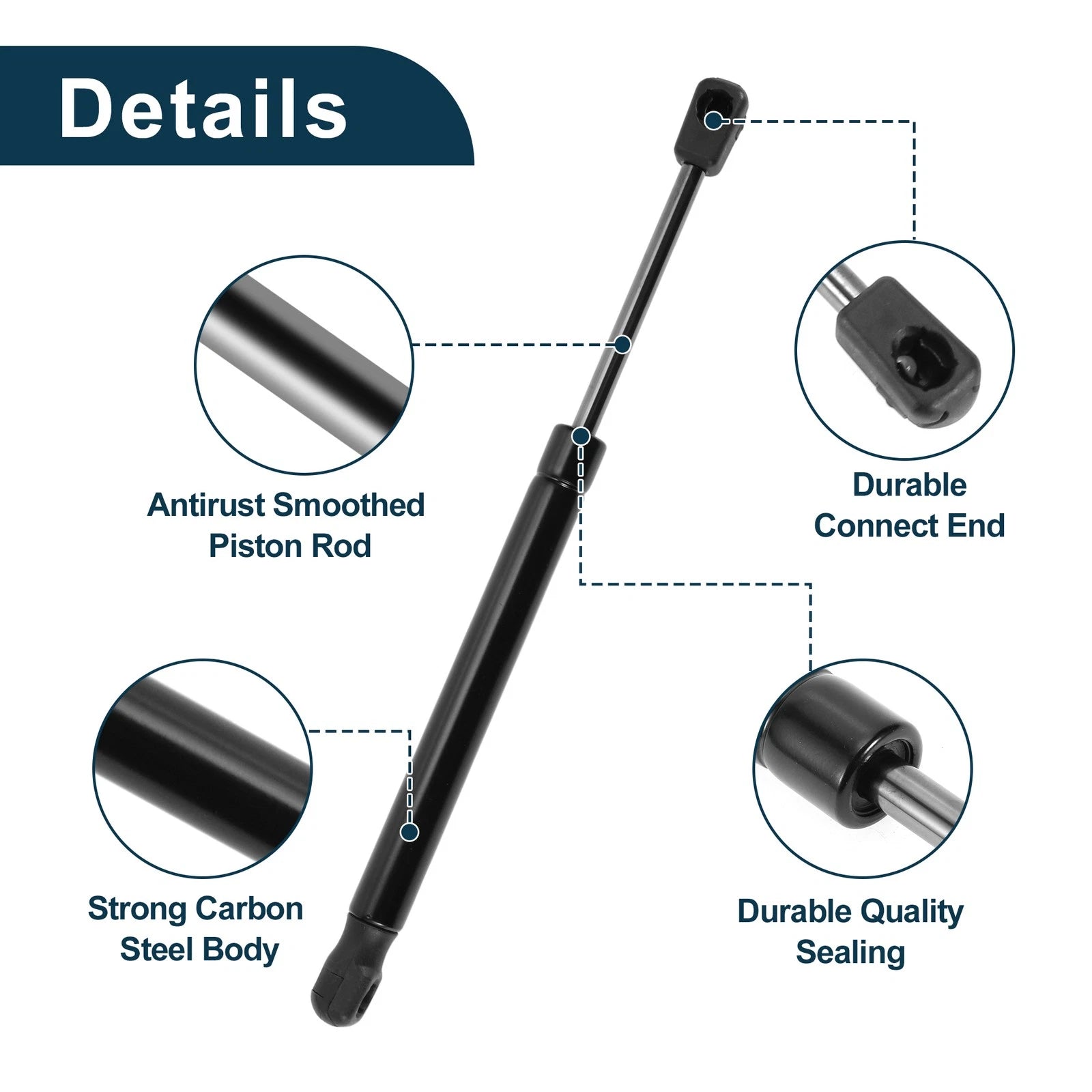 Rear Hatch Lift Supports Struts for Ford Fusion, Mercury Milan (2006–2012)