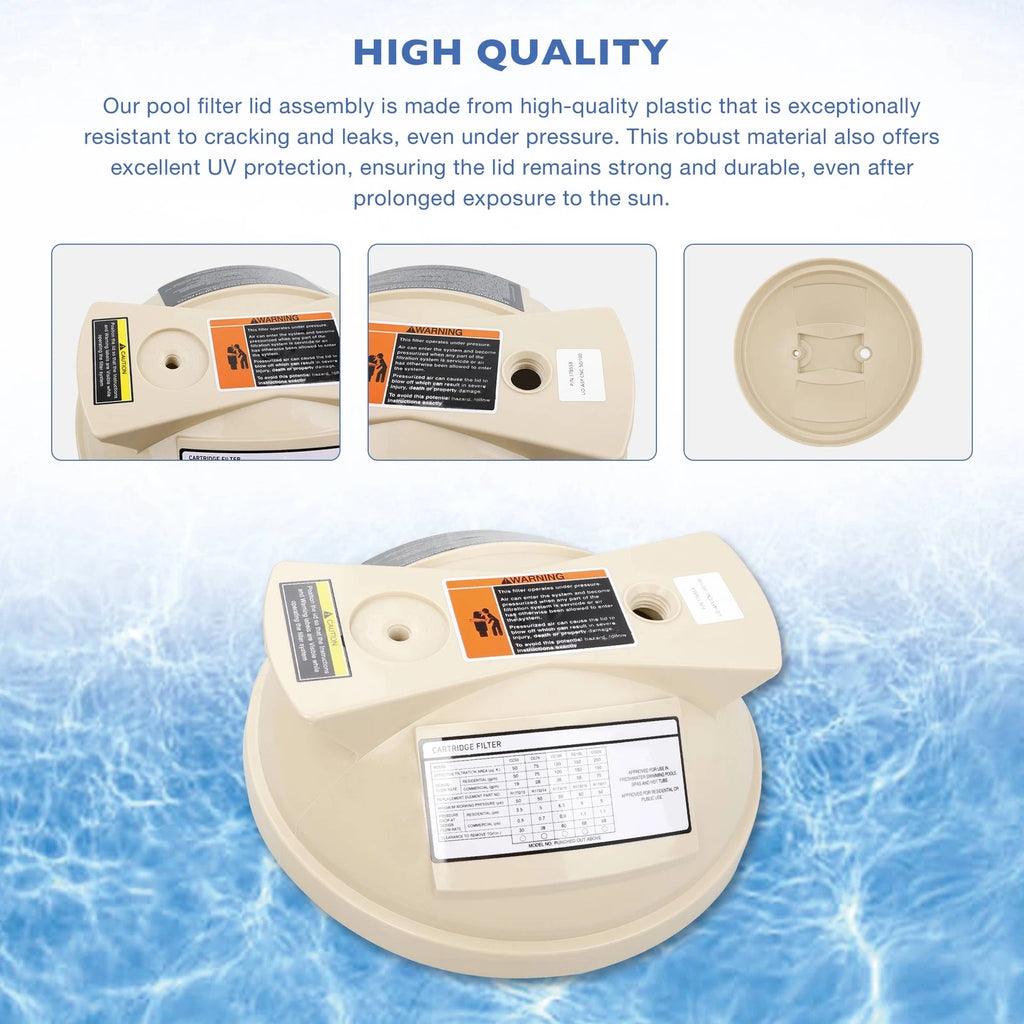 Pool Filter Cover Lid for Pentair Clean & Clear Predator 50 100 125