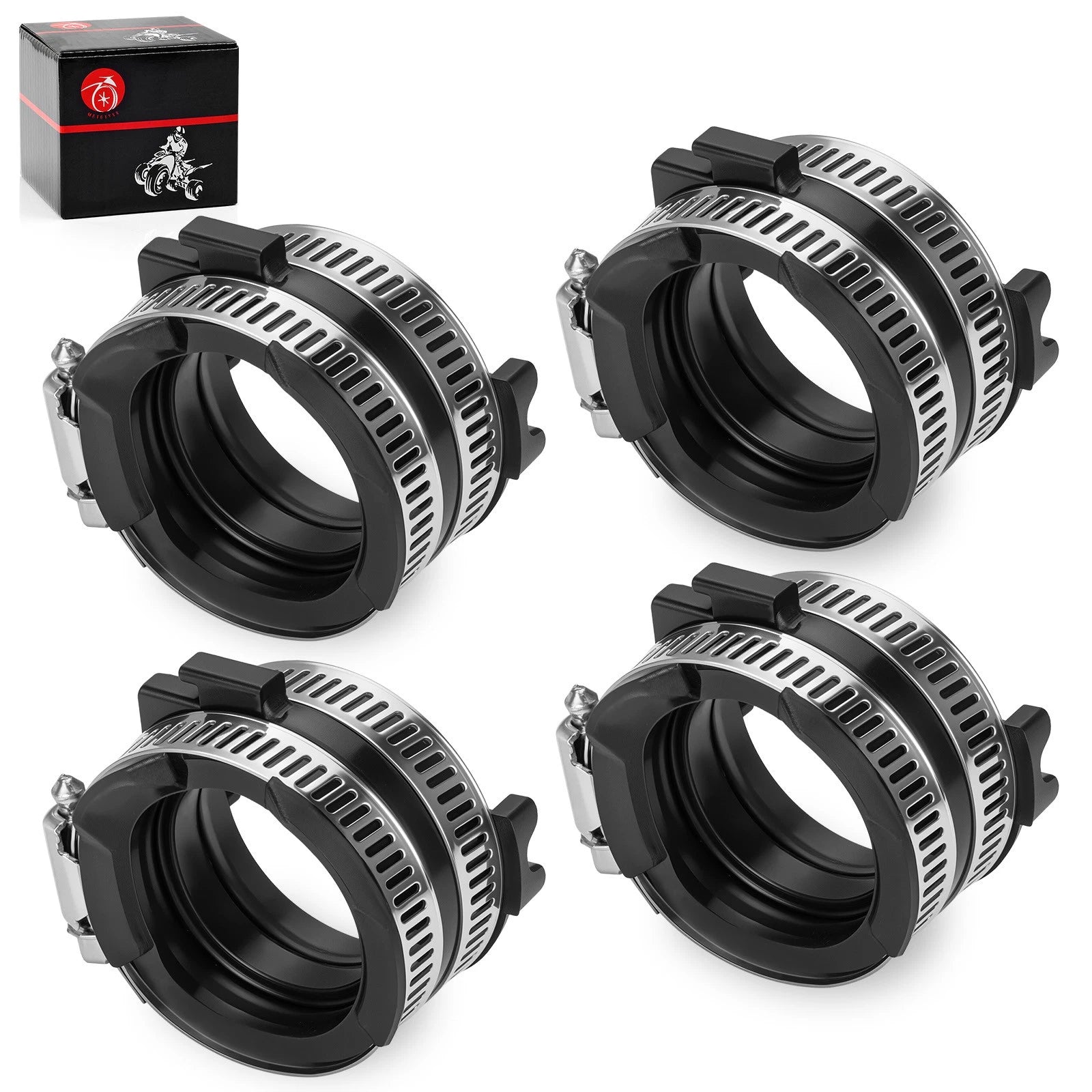 Set of 4 Carburetor Intake Manifold Boots for Honda ST1100 (1991–2003) 16211-MT3-000