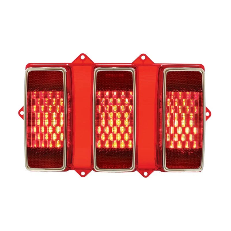 Sequential LED Tail Lights Pair for 1969 Ford Mustang Left Right (W/ Flasher)