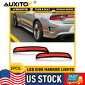 Set of 2 LED Rear Bumper Side Marker Lights for Dodge Charger (2015–2021)