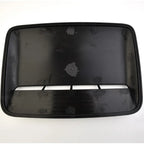 Hood Scoop Cover Air Flow Intake Bonnet Car Vent Gloss Black