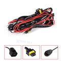 LED Work Light Bar Wire Harness for H11/H8 Bulbs (12V 40A, 2011–2015)