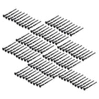 100Pc 1/4" Hole Flare Bumper Rivet Clips for Chrysler Jeep (2007-2018)