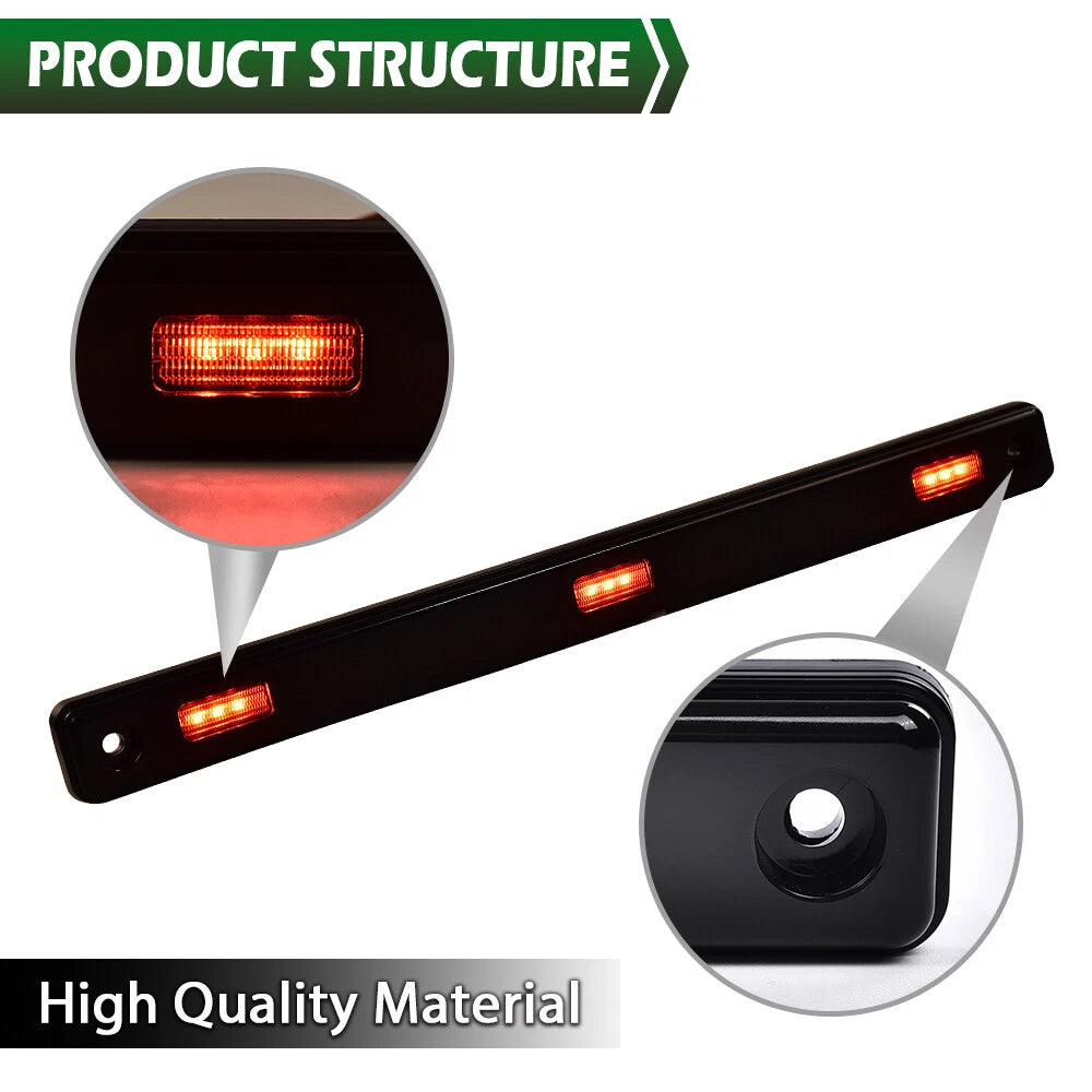 Center Rear Red Marker Lamp Light for Ford Super Duty Dually (2017–2022)