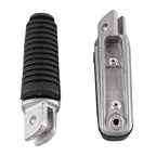Set of 2 Front Footpegs Footrests for Yamaha YZF R6 R1 (1998–2009) Black