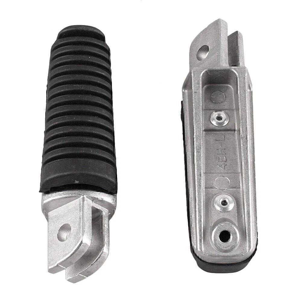 Set of 2 Front Footpegs Footrests for Yamaha YZF R6 R1 (1998–2009) Black