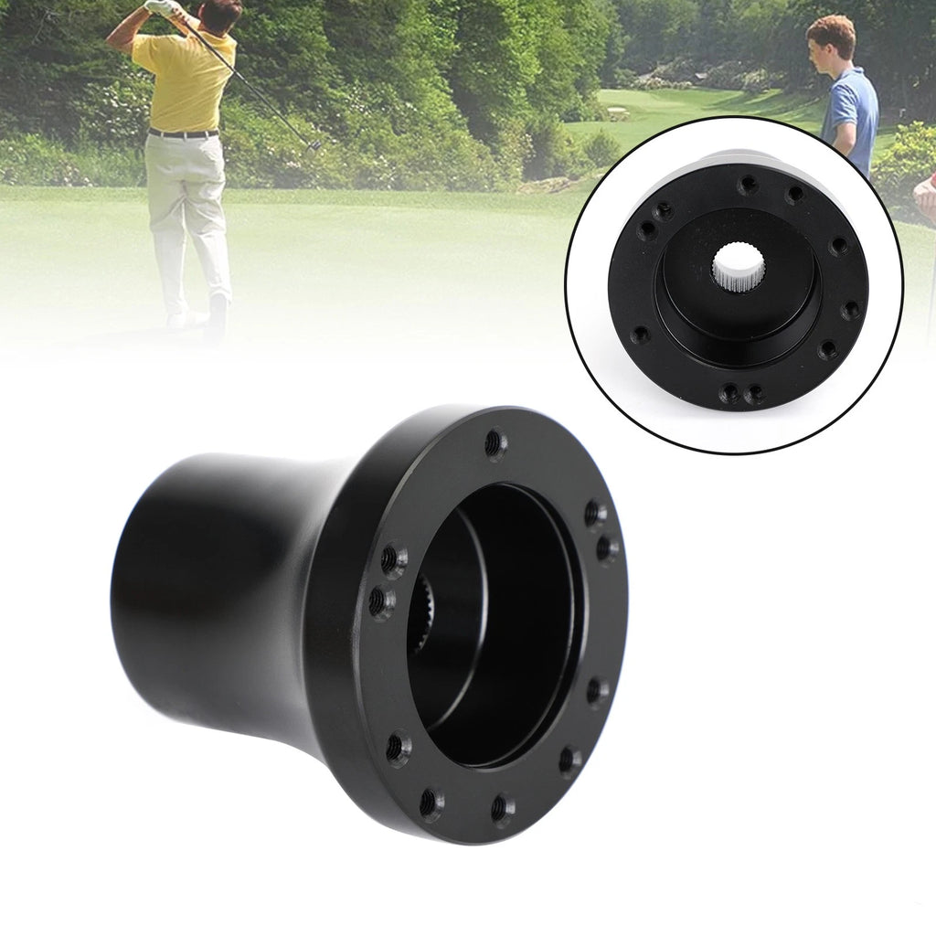Aluminum Steering Wheel Adapter Hub for Club Car DS (1984–Present) Black