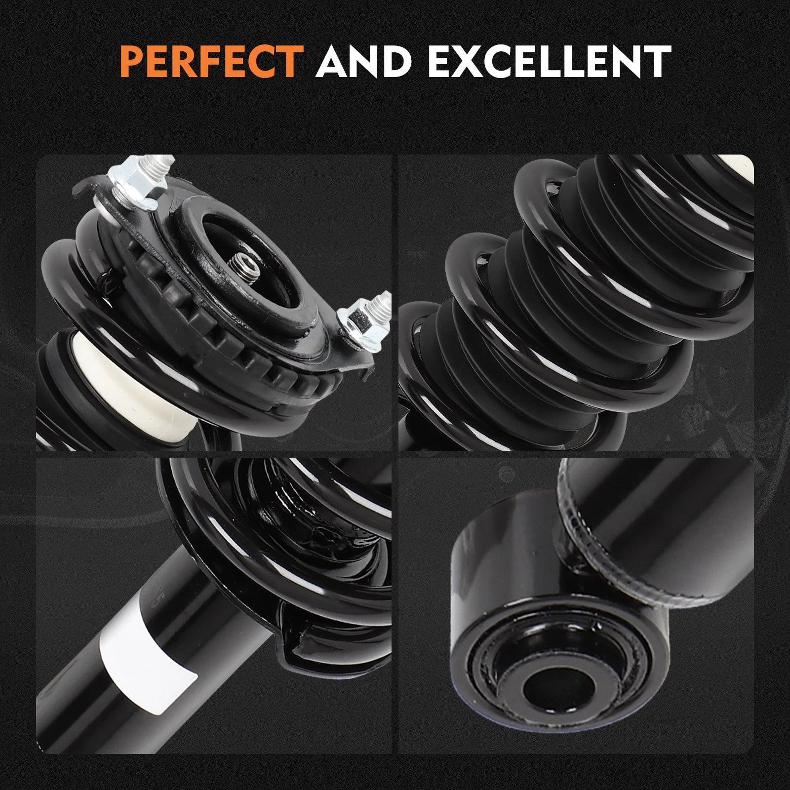 2X Rear Quick Complete Struts & Coil Spring Assembly for Subaru Outback (2005-2009)
