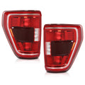 Set of 2 Tail Lights for Ford F-150 XLT (2021–2023) with Blind Spot