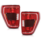 Set of 2 Tail Lights for Ford F-150 XLT (2021–2023) with Blind Spot