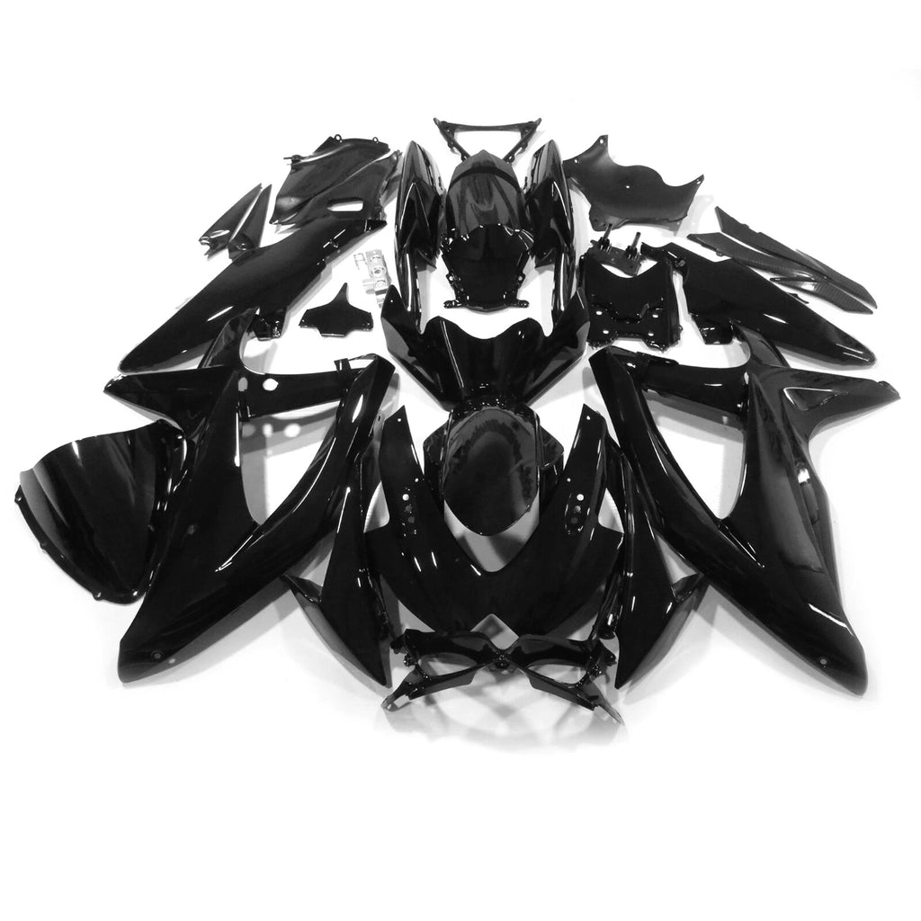 Gloss Black ABS Fairing Kit for Suzuki GSXR600 GSXR750 (2008–2010)