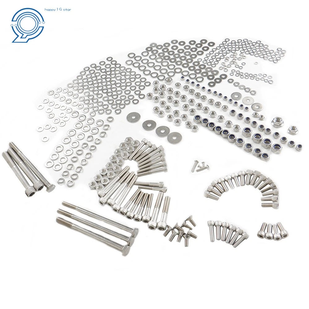 659 Piece Bolt Screw Kit for Yamaha YFZ350 Banshee (1987-2006)