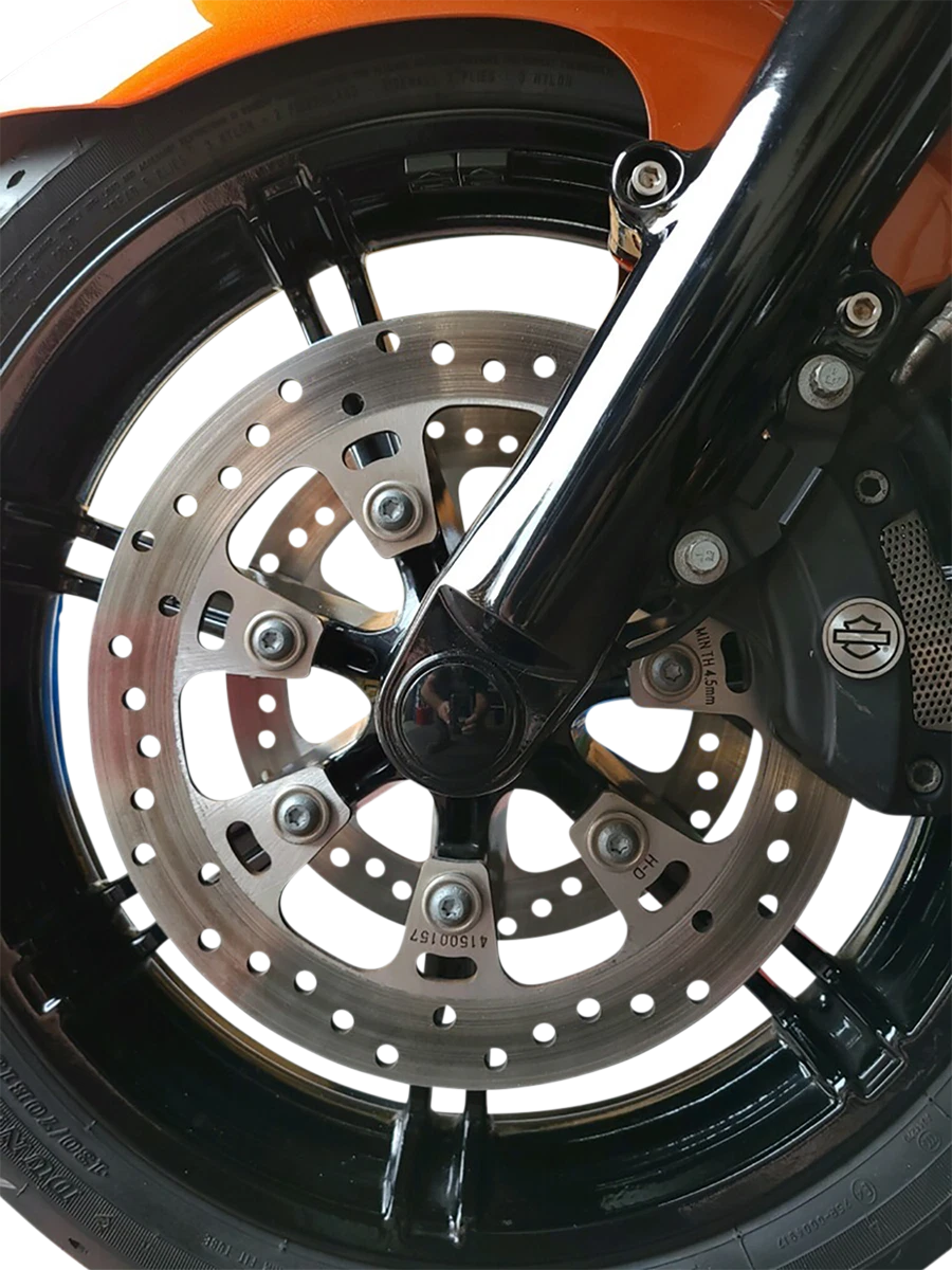 Klock Werks Axle Kit for Flush Mount Front (KWS-01-0610) Black w/Black Caps