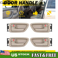 Beige Interior Door Handle Set for Toyota Sequoia Tundra (2001–2007)