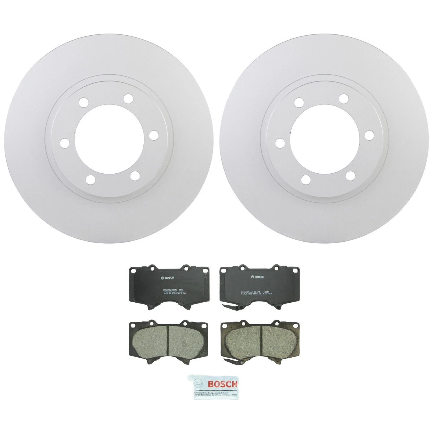 Front Brake Kit Disc Rotors Ceramic Pads for Lexus GX470 Toyota 4Runner (2003–2009)