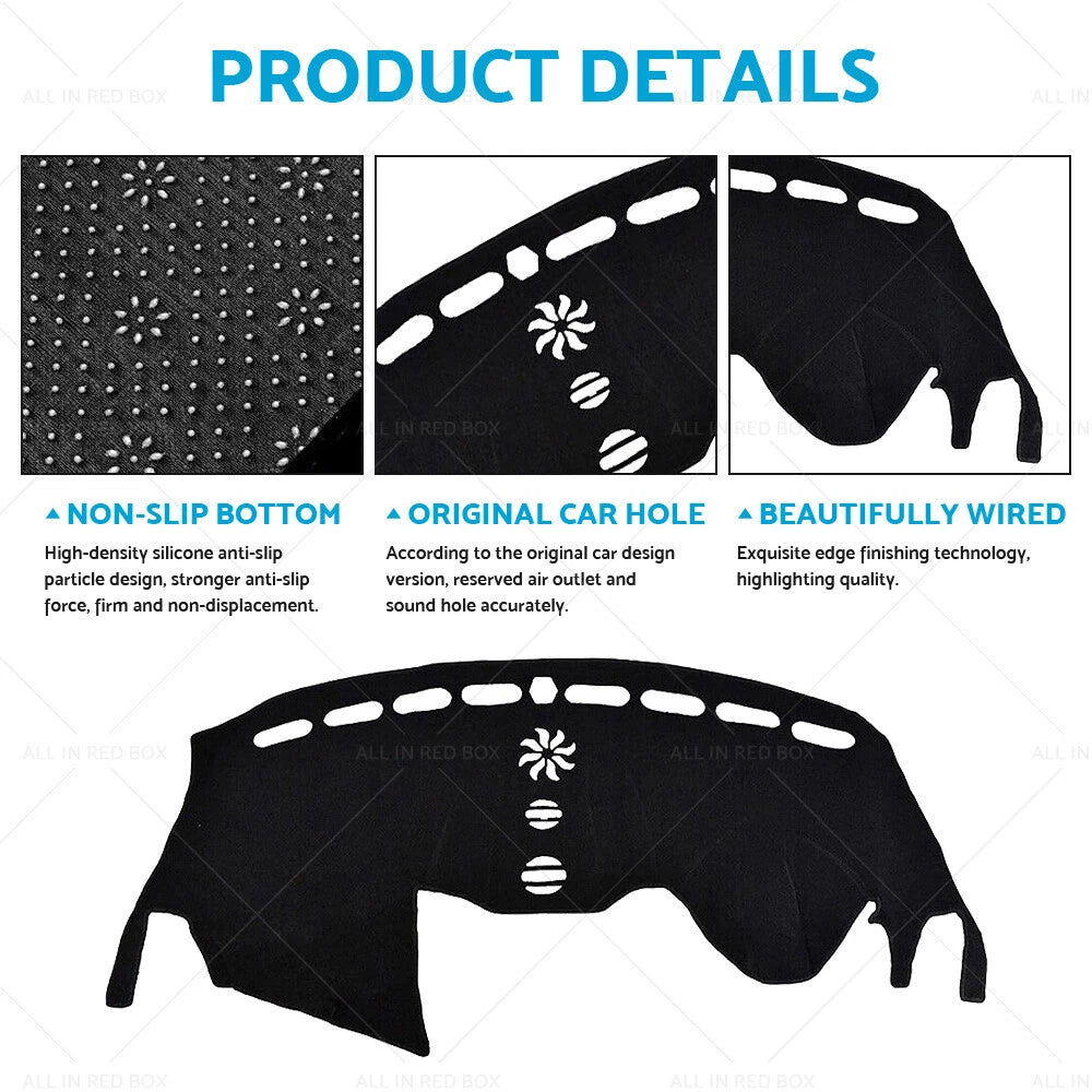Non-Slip Dash Mat for Ford Escape ZG (2016–2019) Dashboard Cover