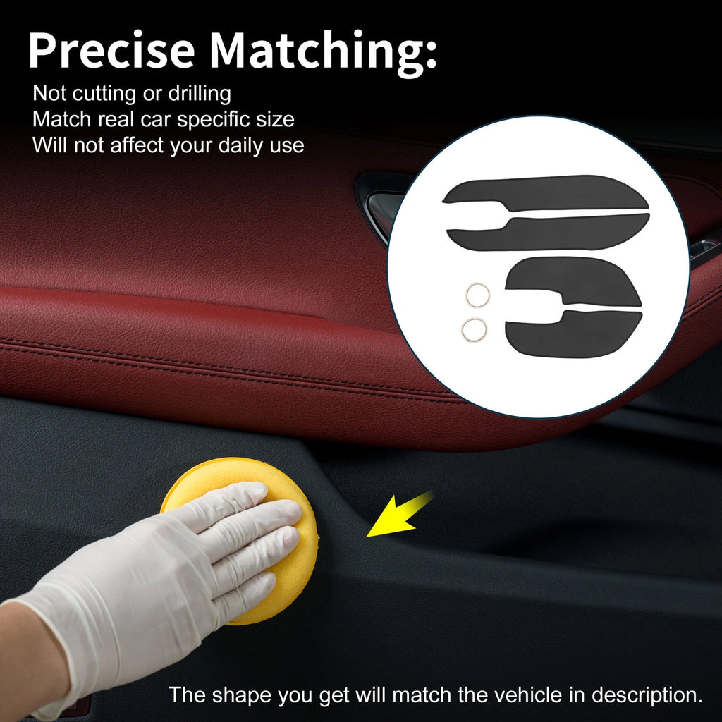 Set of 1 Car Door Anti Kick Pad Protector for Mitsubishi Outlander (2013–2020)