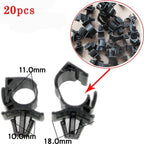 20 Pcs Wrap Cable Oil Pipe Fastener for Car Parts Accessories Interior New