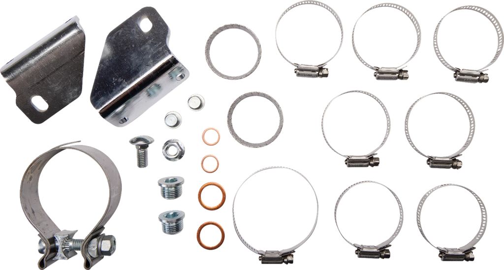 2X KHROME WERKS 2-into-1 Outlaw-SR Exhaust System for Harley Davidson (2014–2023)