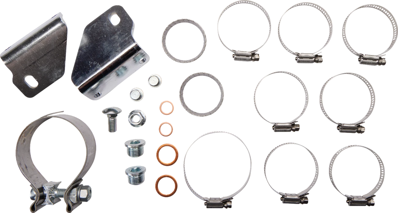 2X KHROME WERKS 2-into-1 Outlaw-SR Exhaust System for Harley Davidson (2014–2023)