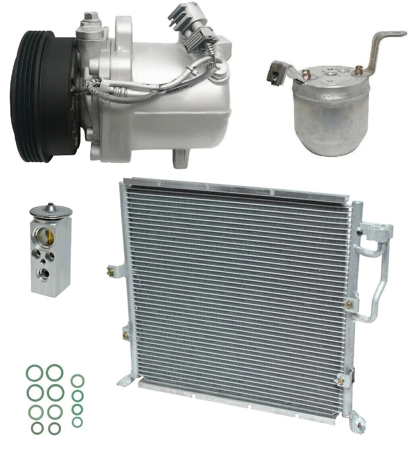 A/C Compressor Kit with Condenser for BMW 318i 1.8L (1996–1999)