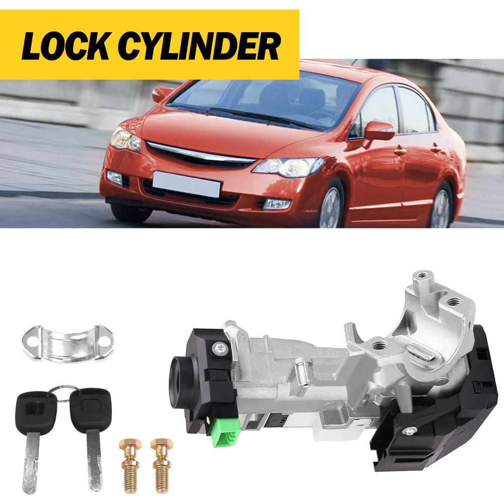 Ignition Switch Cylinder Lock for Honda Civic (2006–2011) with 2 Keys