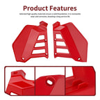 Set of 2 Radiator Shrouds for Honda ATC250R (1985–1986) 19030-HA2-670ZA, 19035-HA2-670ZA