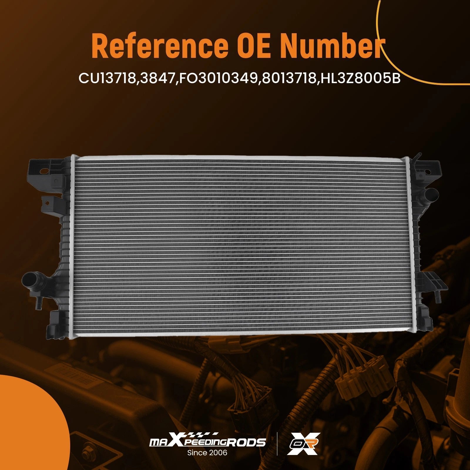 Aluminum Radiator for Ford F-150 Expedition (2017–2022) CU13718