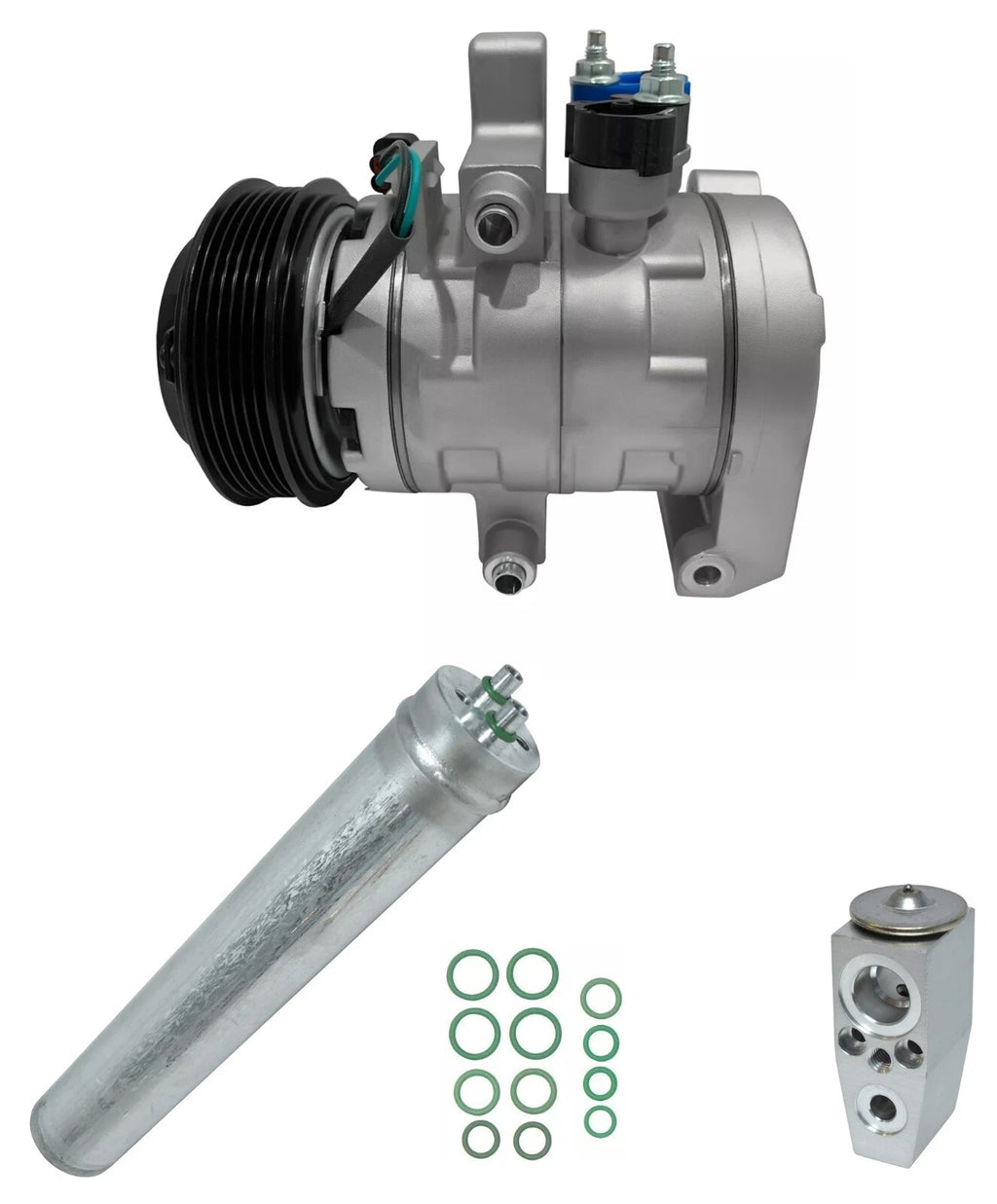 AC Compressor Kit Replacement for Ford Mustang 5.2L V8 (2018–2018)