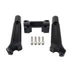 Black 8" Pullback Handlebar Riser for Harley Dyna M8 Softail Street Bob (2018-2021)