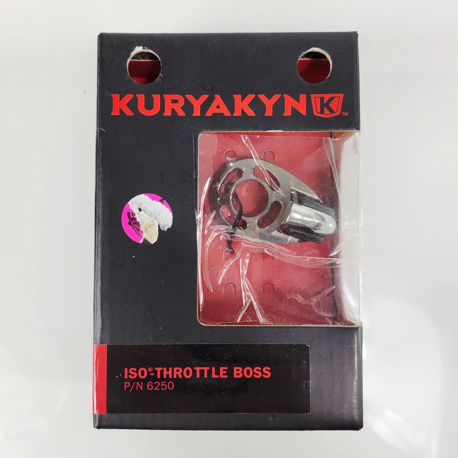 Kuryakyn ISO Throttle Boss Chrome for Kuryakyn Grips (P/N 6250)