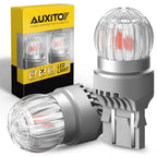 2X AUXITO 7443 7444 7440 7441 LED Bulbs Brake Stop Light Red