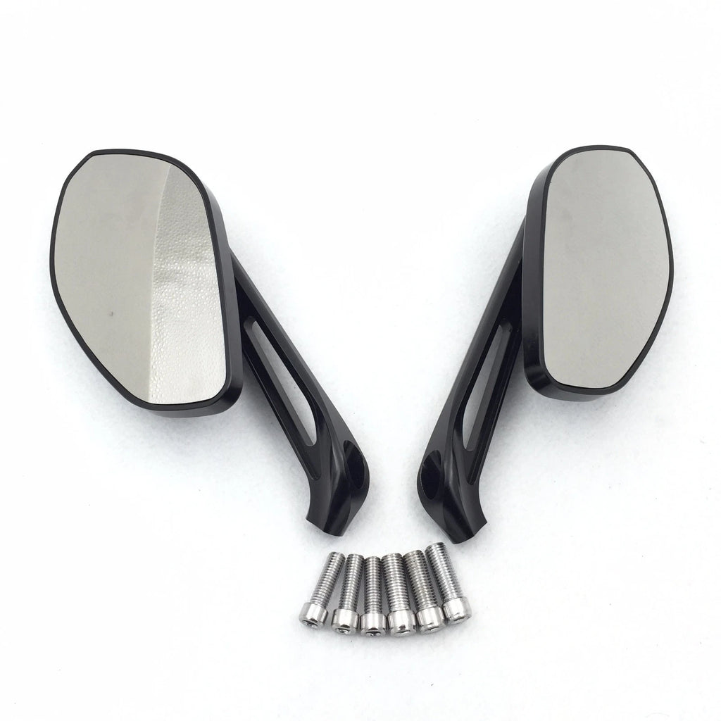 CNC Gridding Integrated Side Mirrors for 8mm 10mm