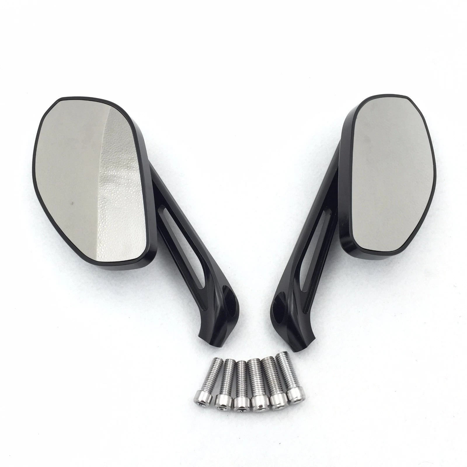 CNC Gridding Integrated Side Mirrors for 8mm 10mm